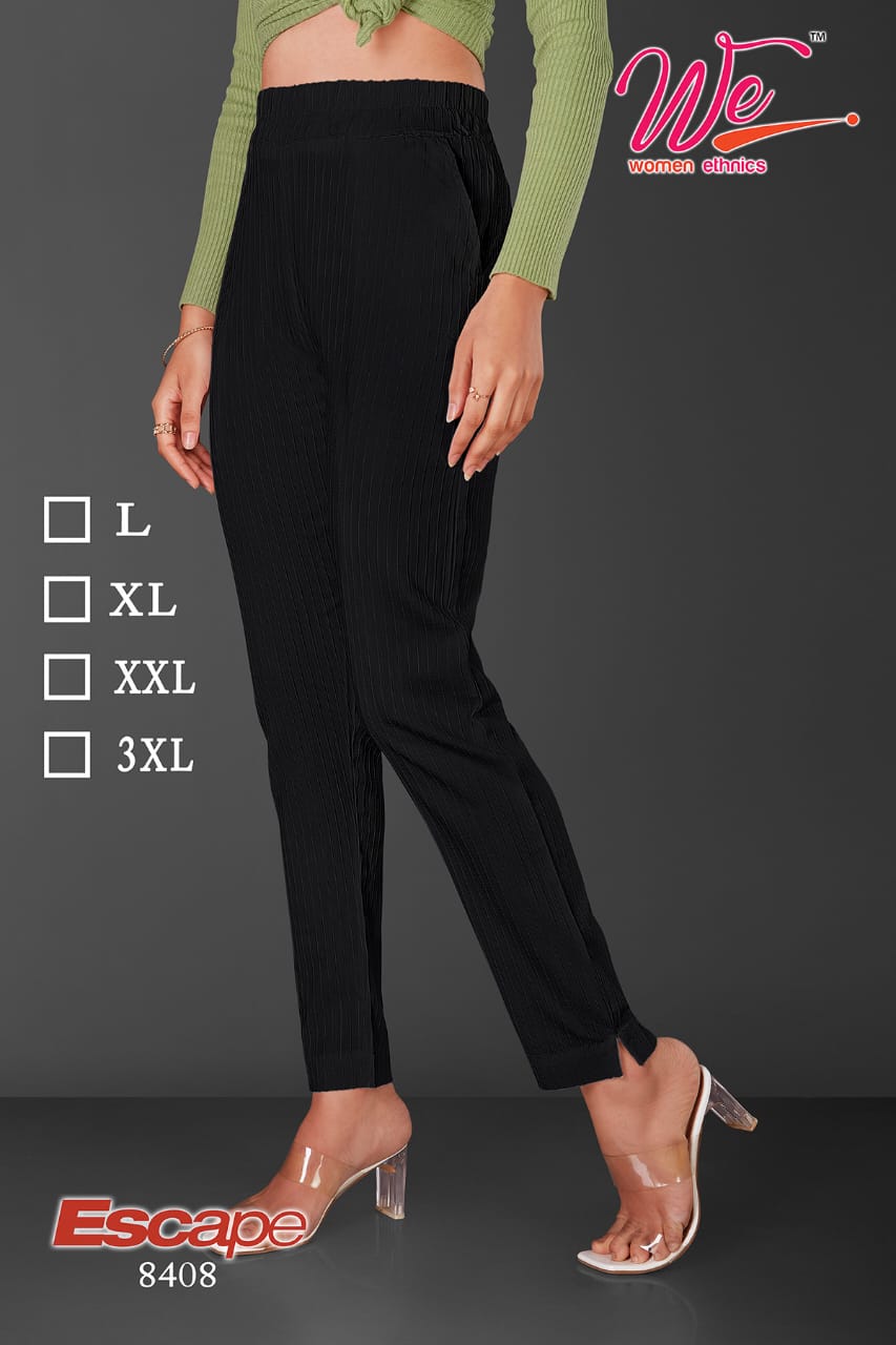 Escape By We Import Lycra Stretchable Ladies Pants Catalog